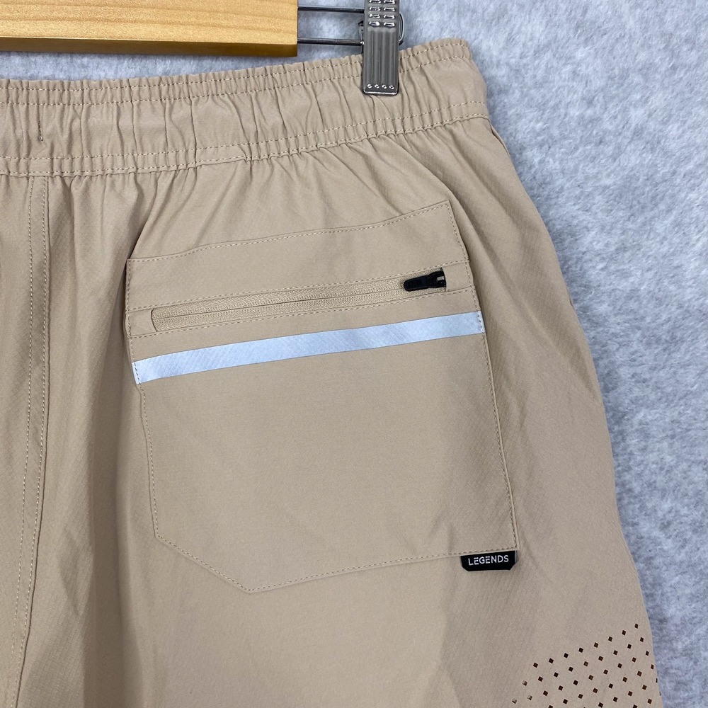 Legends Shorts Mens L Tan Luka 5" Liner - Picture 5 of 10